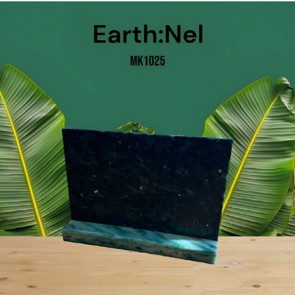 업사이클링 신소재 판넬 ‘지구넬(Earth:nel)’의 모습. /제공=엠케이1025