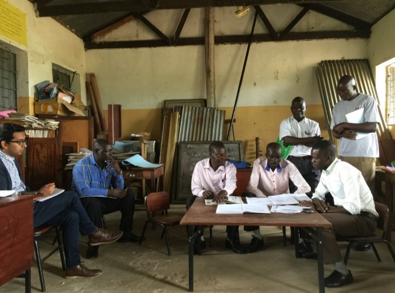 SLC 2단계 공동수업연구 장면. /제공=박자연