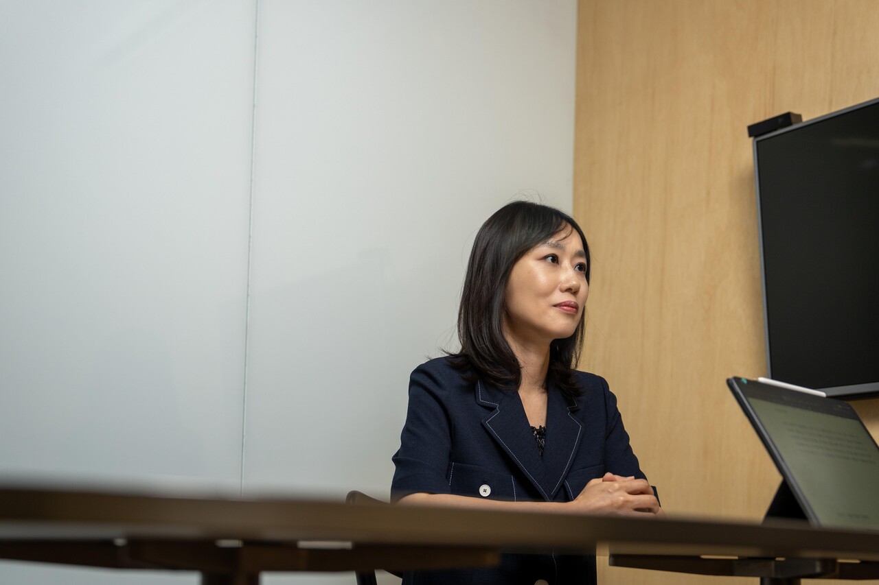 박자연 대표는 교육의 질은 교사의 질을 뛰어넘을 수 없다는 그 믿음을 지난 18년 동안 현장에서 증명해 온 사람이다. /사진=조태현 작가