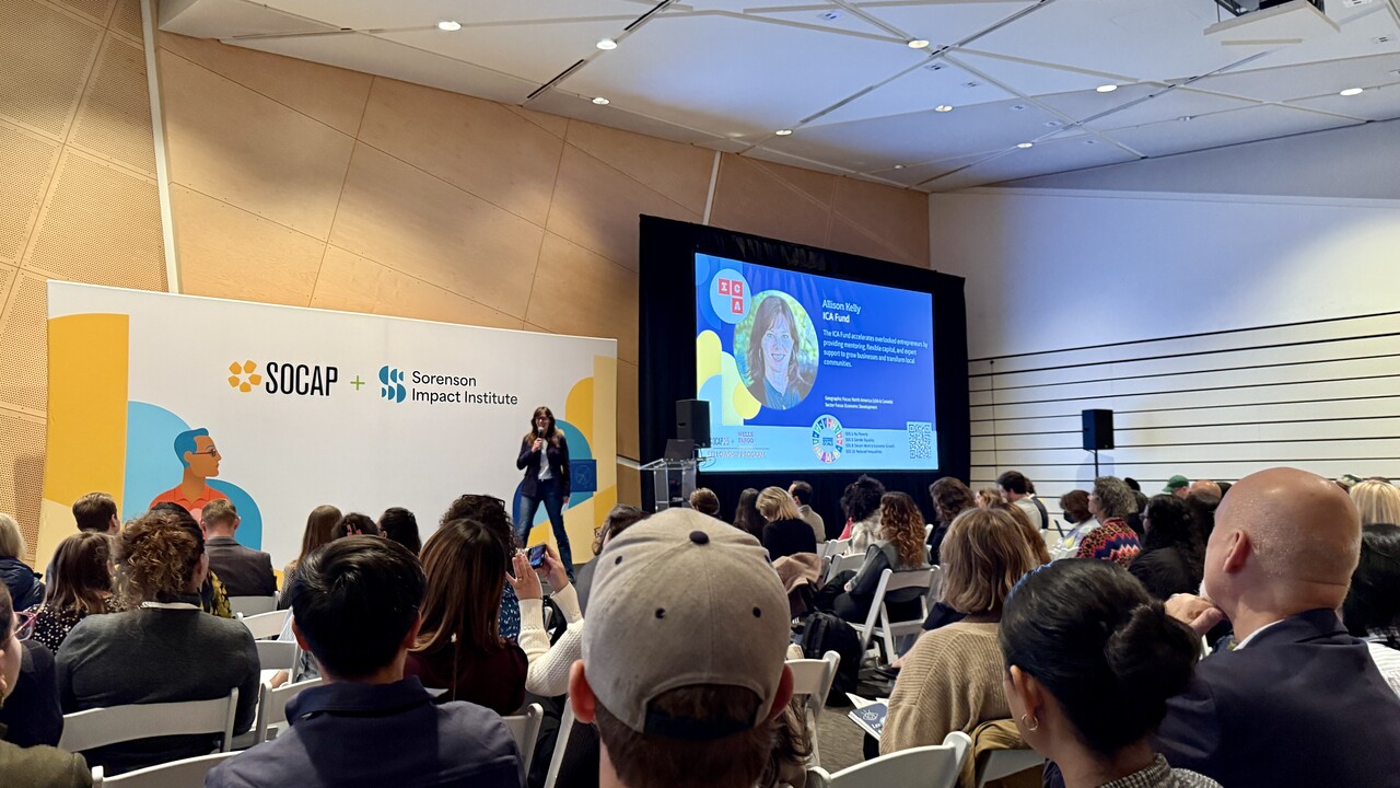 SOCAP25 Funder Showcase 세션 현장. /사진=박윤세